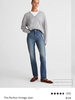 Madewell | The Perfect Vintage Jean